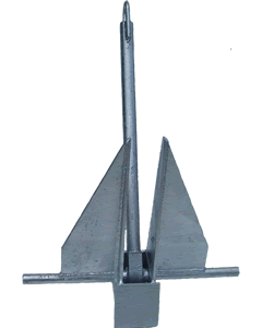 35 lb. Danforth type Anchor {Galvanized}